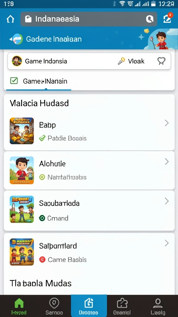 grabwin - Leaderboard yang menunjukkan peringkat pemain secara real-time.