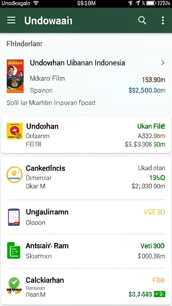 ohtogel - Tampilan antarmuka pengguna yang modern dan menarik.